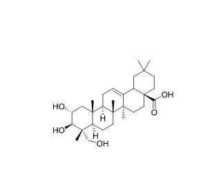 Arjunolic acid (CAS 465-00-9) - chemical structure image
