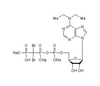 ARL 67156 trisodium salt (CAS 160928-38-1) - chemical structure image