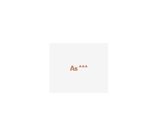 Arsenic sponge (CAS 7440-38-2) - chemical structure image