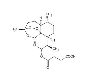 Artesunate (CAS 88495-63-0) - chemical structure image