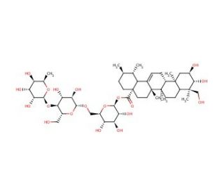 Asiaticoside (CAS 16830-15-2) - chemical structure image