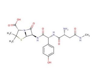 Aspoxicillin (CAS 63358-49-6) - chemical structure image