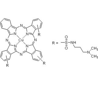 Astra Blue (CAS 82864-57-1) - chemical structure image