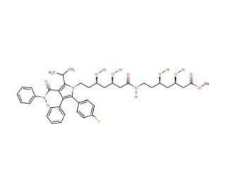 Atorvastatin Impurity F (sodium salt) (CAS 1371615-56-3) - chemical structure image