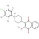 Atovaquone-d4 (CAS 2070015-14-2) - chemical structure image