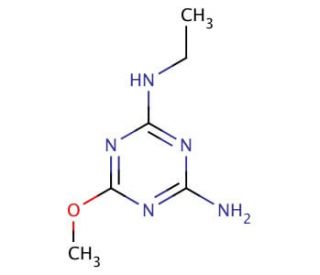 Atraton-desisopropyl (CAS 30360-56-6) - chemical structure image