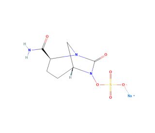 Avibactam Sodium Salt (CAS 1192491-61-4) - chemical structure image