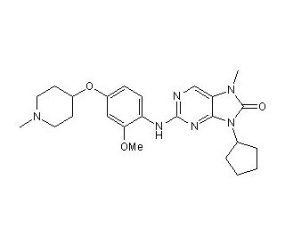 AZ 3146 (CAS 1124329-14-1) - chemical structure image