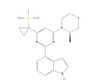 AZ20 - chemical structure image