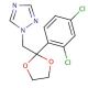 Azaconazole (CAS 60207-31-0) - chemical structure image