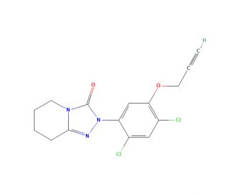 Azafenidin (CAS 68049-83-2) - chemical structure image