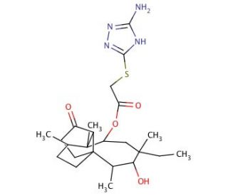 Azamulin (CAS 76530-44-4) - chemical structure image
