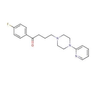 Azaperone (CAS 1649-18-9) - chemical structure image