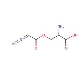 Azaserine (CAS 115-02-6) - chemical structure image