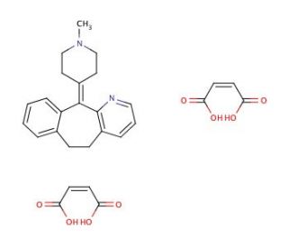 Azatadine Dimaleate - chemical structure image