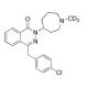 Azelastine-13C,d3 (CAS 58581-89-8 (unlabeled)) - chemical structure image