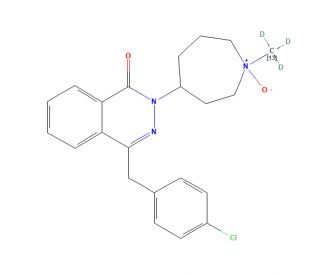 Azelastine-13C,d3 N-Oxide (Mixture of Diastereomers) (CAS 1346602-76-3) - chemical structure image