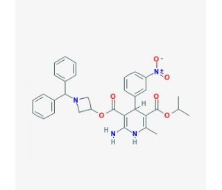 Azelnidipine (CAS 123524-52-7) - chemical structure image