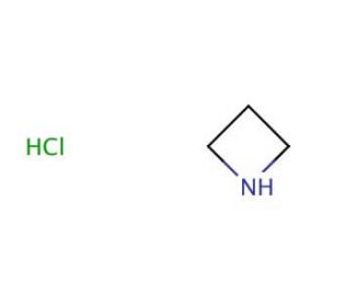 Azetidine hydrochloride (CAS 36520-39-5) - chemical structure image