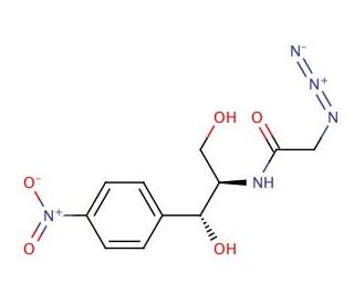 Azidamfenicol (CAS 13838-08-9) - chemical structure image