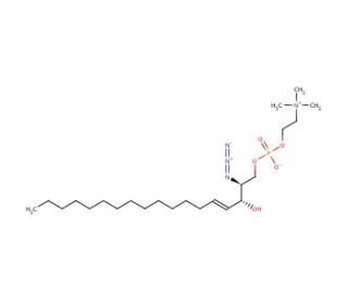 Azidophosphorylsphingosylcholine - chemical structure image