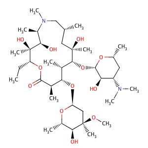 構造医学　成書 azithromycin-83905-01-5-