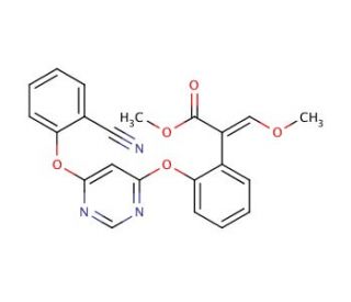 Azoxystrobin (CAS 131860-33-8) - chemical structure image