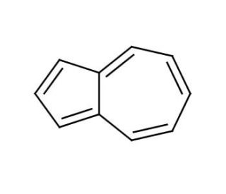 Azulene (CAS 275-51-4) - chemical structure image