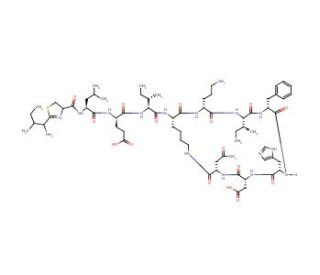 Bacitracin (CAS 1405-87-4) - chemical structure image