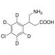 Baclofen-d4 (CAS 1189938-30-4) - chemical structure image