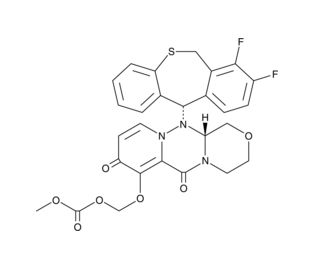 Baloxavir marboxil (CAS 1985606-14-1) - chemical structure image