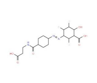 Balsalazide-d3 (CAS 80573-04-2 (unlabeled)) - chemical structure image