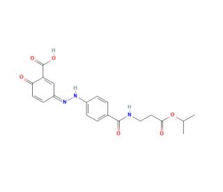 Balsalazide Isopropyl Ester (CAS 1346606-13-0) - chemical structure image