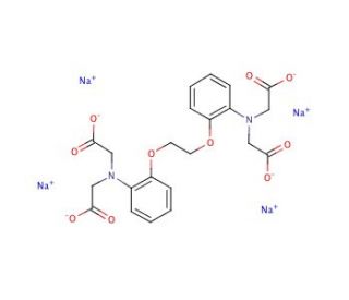 BAPTA, Tetrasodium Salt (CAS 126824-24-6) - chemical structure image