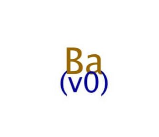 Barium (CAS 7440-39-3) - chemical structure image