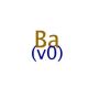 Barium (CAS 7440-39-3) - chemical structure image