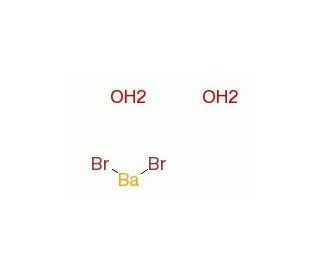Barium Bromide Dihydrate (CAS 7791-28-8) - chemical structure image