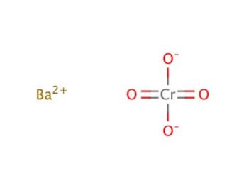 Barium chromate (CAS 10294-40-3) - chemical structure image