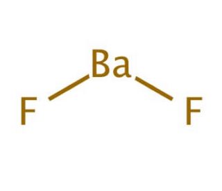 Barium fluoride (CAS 7787-32-8) - chemical structure image