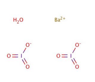 Barium iodate monohydrate (CAS 7787-34-0) - chemical structure image