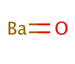 Barium oxide (CAS 1304-28-5) - chemical structure image
