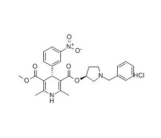 Barnidipine HCl (CAS 104757-53-1) - chemical structure image