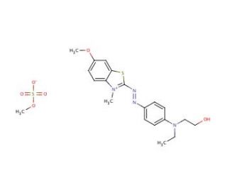 Basic Blue 41 (CAS 12270-13-2) - chemical structure image