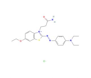 Basic Blue 66 (CAS 12221-38-4) - chemical structure image