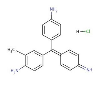 Basic Fuchsin (CAS 632-99-5) - chemical structure image