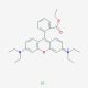 Basic violet 11 (CAS 2390-63-8) - chemical structure image