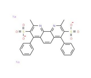 Bathocuproinedisulfonic acid disodium salt (CAS 52698-84-7) - chemical structure image