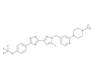 BAY 87-2243 (CAS 1227158-85-1) - chemical structure image