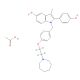 Bazedoxifene-d4 Acetate (CAS 1133695-49-4) - chemical structure image