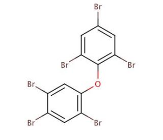 BDE No 154 solution (CAS 207122-15-4) - chemical structure image